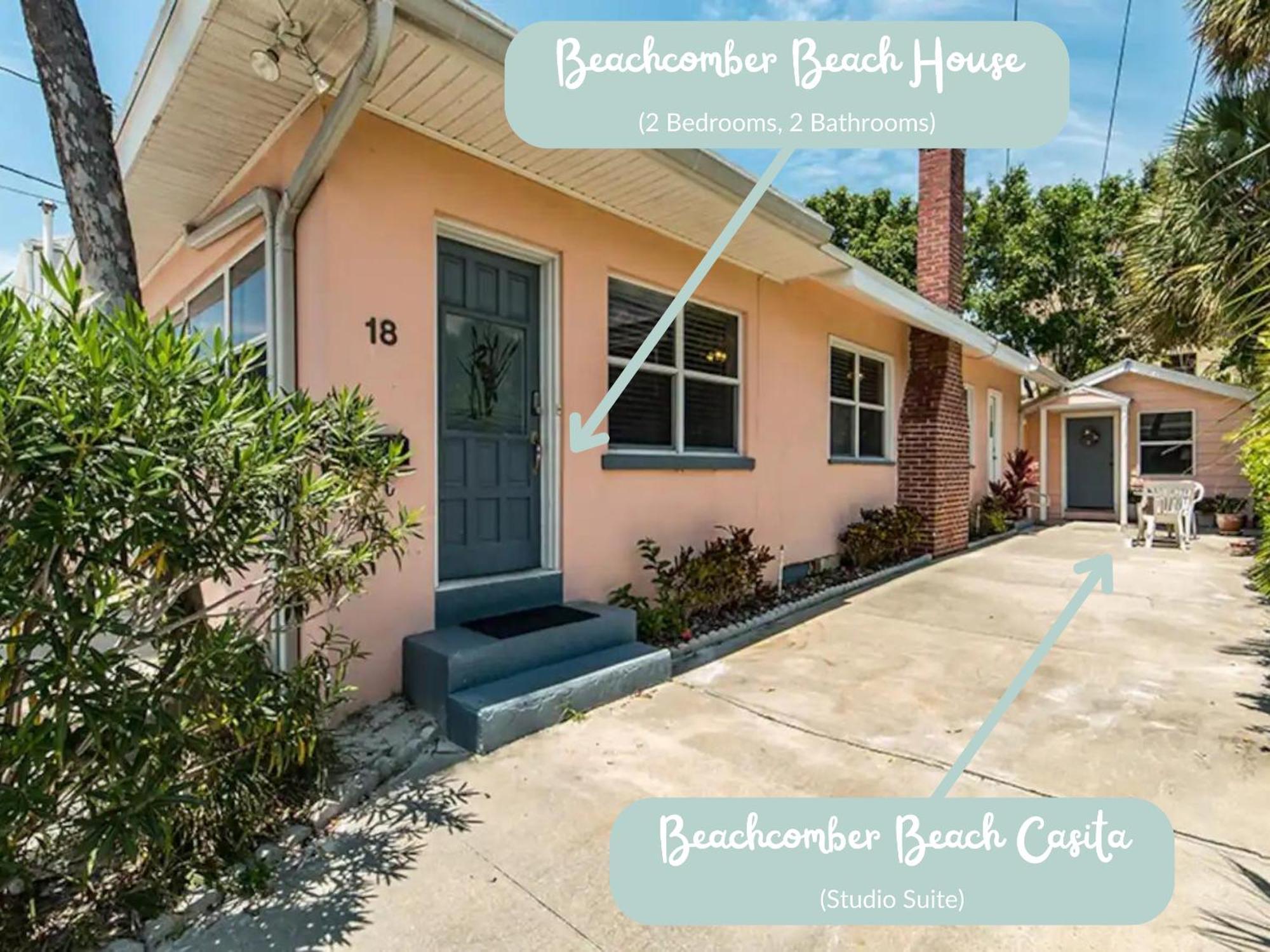 Beachcomber Beach House - Steps To The Sands クリアウォーター・ビーチ エクステリア 写真